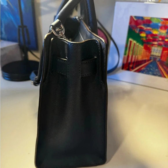 Michael Kors Dillon Satchel Navy Blue - Picture 3 of 13